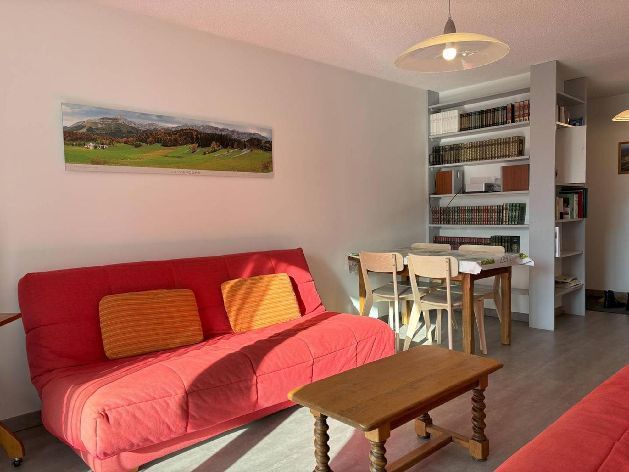 Appartement Cosy, Balcon Sud, 2 Chambres, Parking Gratuit A 10 Min Du Centre Et Proche Ski ! - Fr-1-548-4 Villard-de-Lans Bagian luar foto